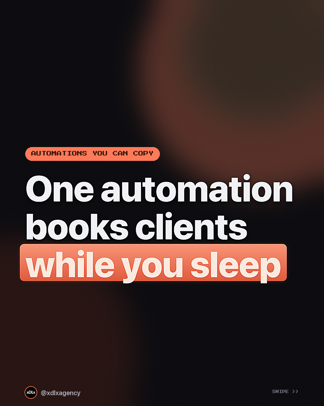 This one automation books appointments while you sleep. Here's the build.