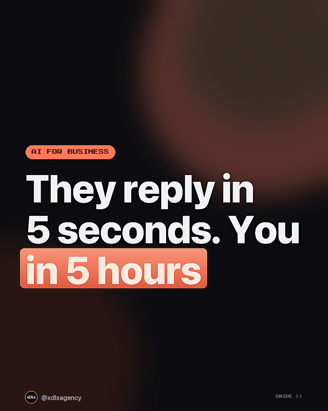 Your competitor replies to leads in 5 seconds. You reply in 5 hours. AI fixes that.