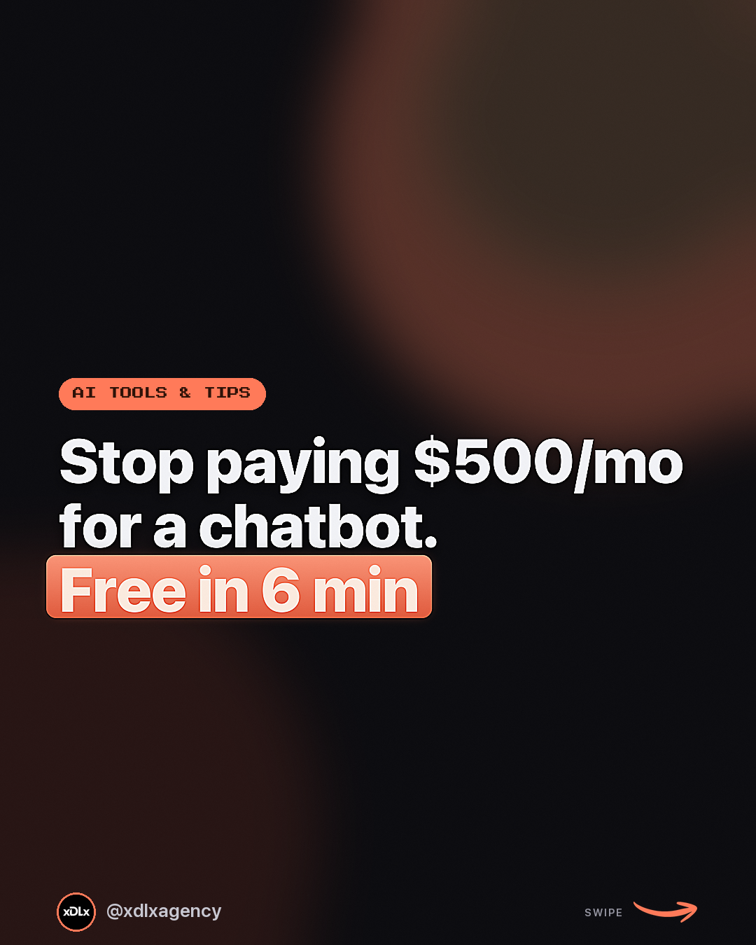 Stop paying $500/mo for a chatbot. I'll show you the free version in 6 minutes.